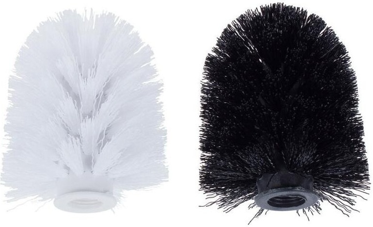 "KVADRO" Набор щеток для ершей (черная,белая) FX-61313BC (к/к 40) - артикул K0000044761